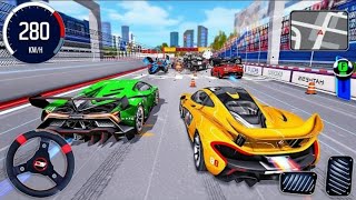 Speed Car Stunts 🚗🔥 | Impossible Racing Simulator 3D Gameplay screenshot 5