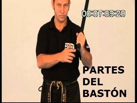 Partes del bastón policial - Defensa Personal - José Luís Montes 