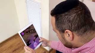 Sneak Peek at Umoove Tech! Controlling an iPad with my head...