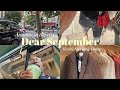 DEAR SEPTEMBER: 🍂 London Autumn Shopping, Health makeovers + Ethiopian date night 🍽️ (a new season)