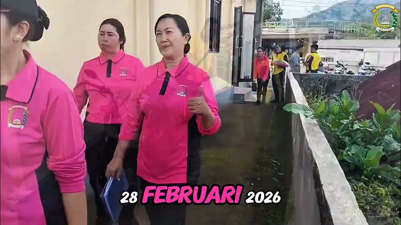 Bhayangkari Polsek Busungbiu Laksanakan Program P2L di Lingkungan Mako