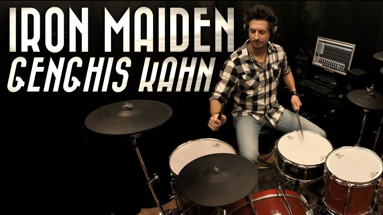 Genghis Kahn - Iron Maiden - Drum Cover