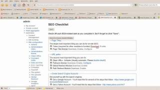 Drupal SEO module Drupal SEO module