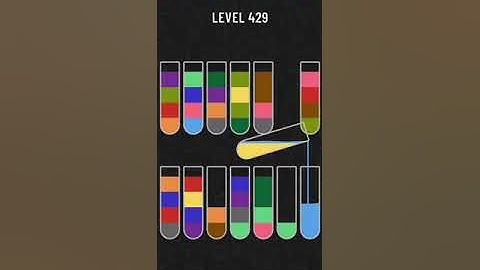 Water Sort Puzzle Level 429 Walkthrough Solution Android/iOS 💦