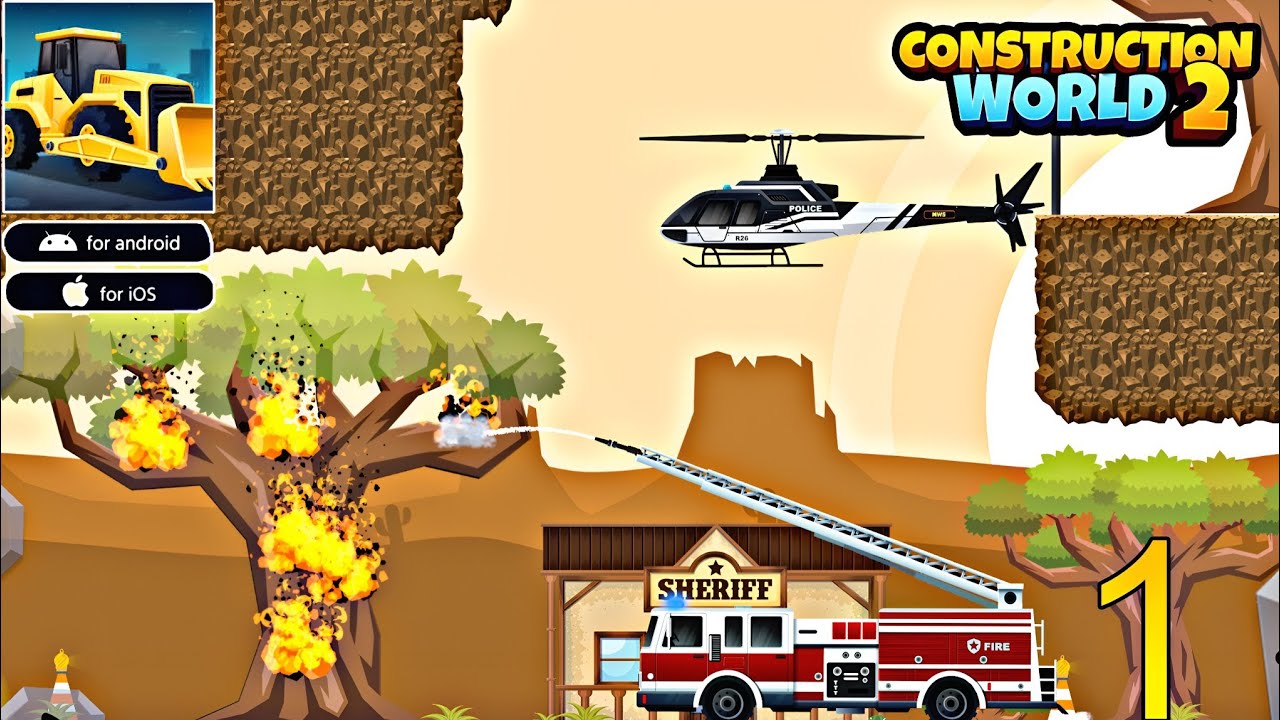 Construction World 2 Gameplay Walkthrough  (Part 1) | iOS / Android