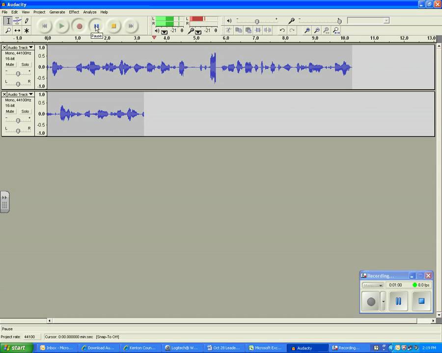 Audacity Instructions - YouTube