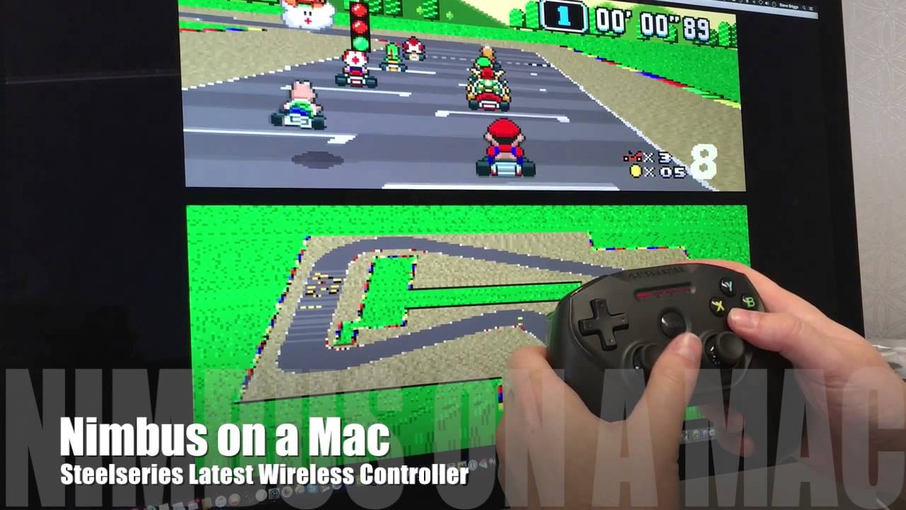 RETRO Gaming with Nimbus Wireless Controller made for Apple TV Reviewed on  Mac running Openemu - YouTube