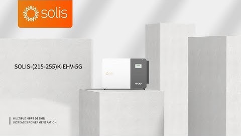 Solis inverter - (215-255)K-EHV-5G