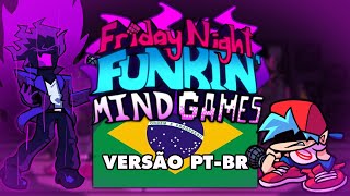 Friday Night Funkin Mind Games Mod - V.s. Psychic Semana Completa Versão Pt-Br