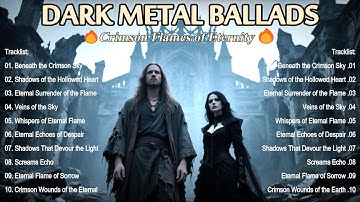 🔥 Dark Metal Ballads — Crimson Flames of Eternity | Emotional Gothic Rock • Symphonic Collection