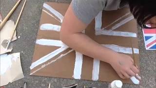 D.I.Y Union Jack Pin Board | JozMo
