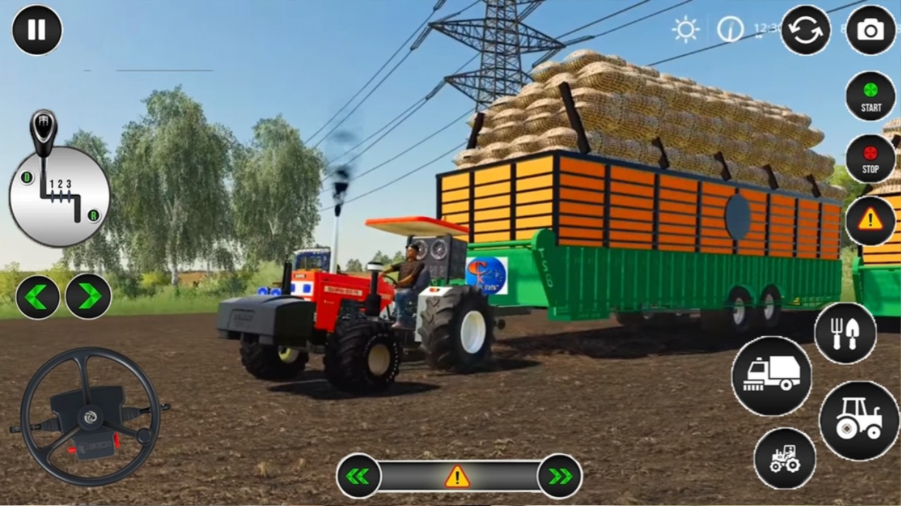 Extreme Heavy Cargo Tractor Driving SUV | Cargo Tractor Game | Extreme Drive Zone