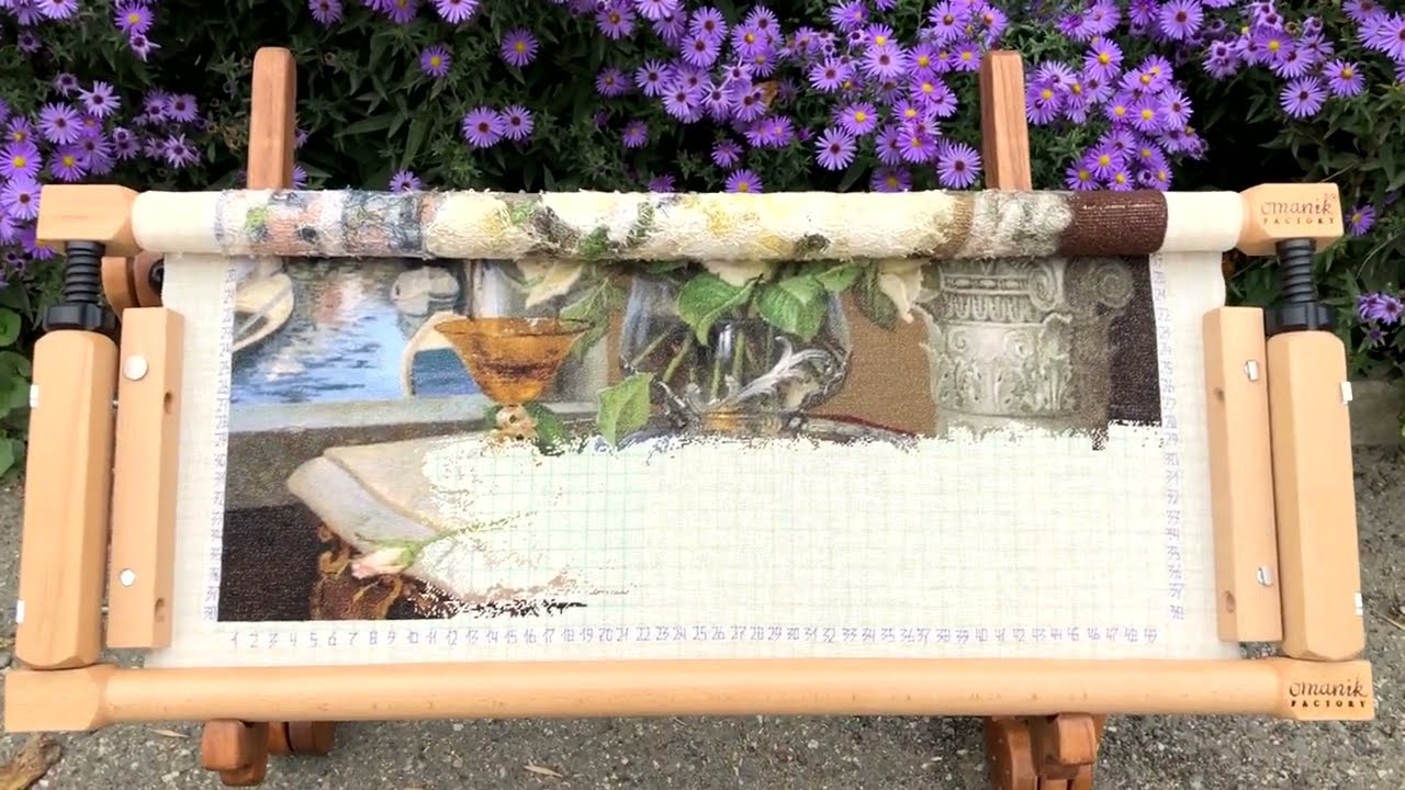 Вышивальный октябрь. Воспоминания о Венеции. Эстэ. Советы по разметке канвы.