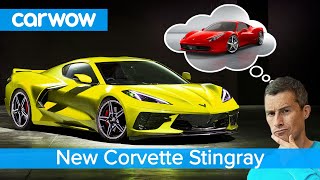 This is the all-new chevrolet corvette stingray! it’s latest edition
of america’s most famous sports car, and for first time, gone
mid-engined! ...