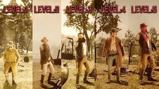 All Dead Eye Levels 1 - 5 RDR2