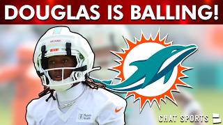 🔥Caleb Douglas Is SHINING At Miami Dolphins Training Camp