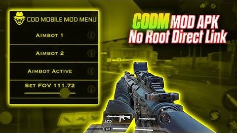 V1.0.51🔥[Aimlock,ESP,Wallhack] - IOS & Android | COD Mod menu | CODM HACKS | 100% Safe Mod Menu COD