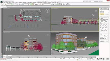 3DS MAX mental ray Daylight System creation and adjustments