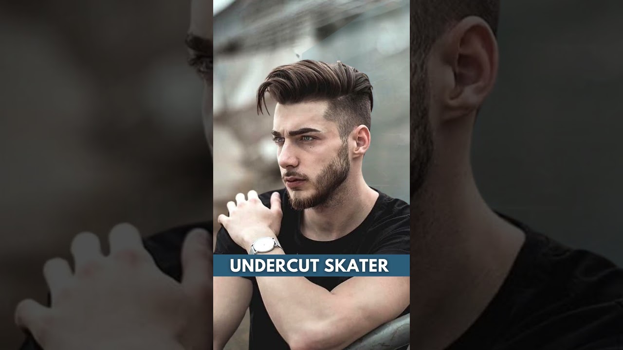 Trending Short Haircuts: Undercut Skater Haircut  