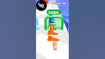 Sneaker Stack 3D Level 16 shoes itne stack kiye tower ban New Play Win 😂👟#SneakerStack #FunnyGaming
