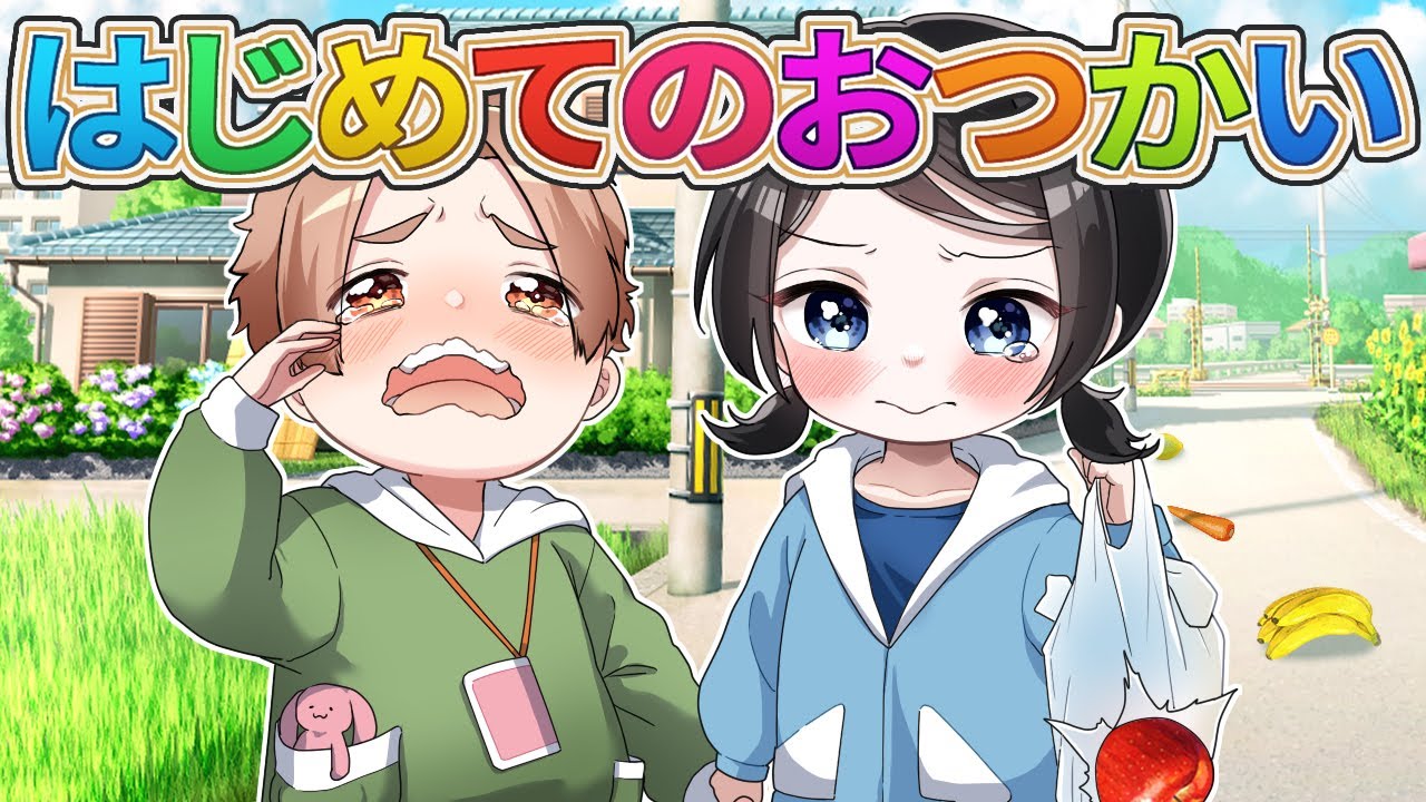 5歳の幼稚園児がはじめてのおつかいをしたらどうなるのか【アニメ