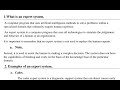 Expert System | M Ikram Ul Haq