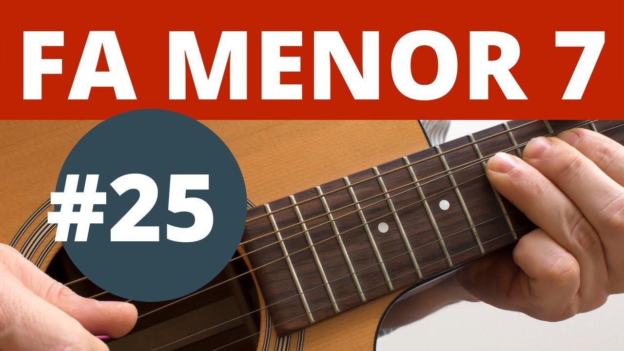 Diccionario de Acordes con cejilla para guitarra — Clases de Guitarra Online, image size:1280x720