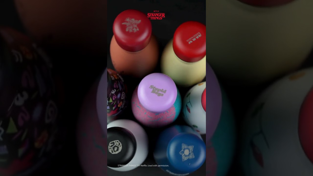 Made with practicality in mind. 🥤 #netflix #strangerthings #waterbottle