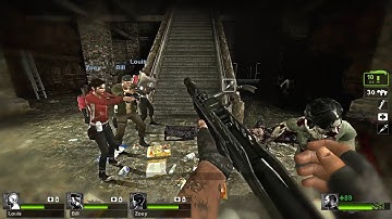 Left 4 Dead 2 Campaign Gameplay 140 - I Hate Mountains 2: 3: The Underground Way