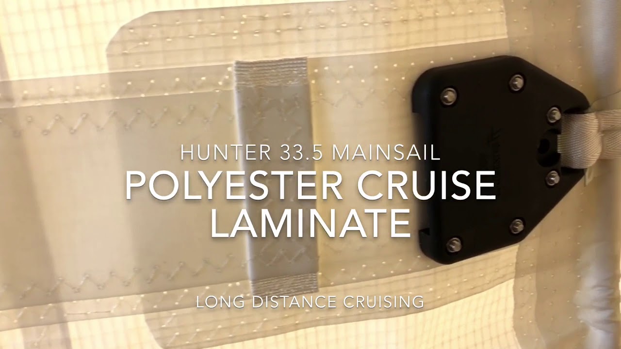 Hunter 33.5 Mainsail - Polyester Cruise Laminate