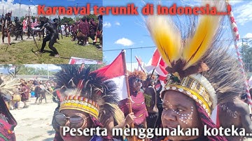 Karnaval terunik di Indonesia