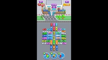 Crowd Express Boarding Puzzle Level 910 - Hard