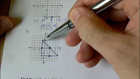 3.2 Midpoint of a Line Segment (part I)