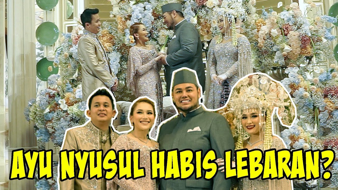 IVAN GUNAWAN & AYU TING TING BIKIN BAPER DI RESEPSI PERNIKAHAN SYIFA NANDA