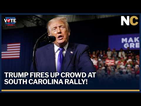 FULL: Donald Trump Speaks at South Carolina Midterm Campaign Rally for Senator Lindsey Graham | AC1Z