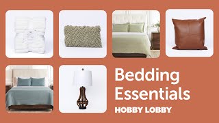 Bedding Essentials | Home Decor | Hobby Lobby®