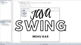Java Swing Menu Bar
