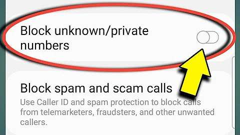 Samsung Galaxy F62 | How To Block Unknown Numbers & Spam Calls
