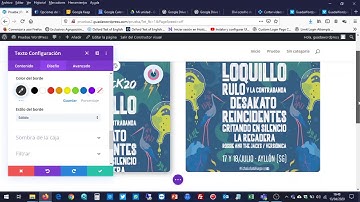 Diseño DIVI Scroll con desplazamiento de imagen