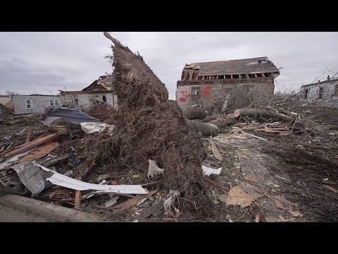 17 tornadoes hit Indiana I Noon update 4/3/23 - YouTube