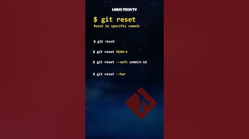 10. 👨‍🎓🔥 master git commands | git reset @LinuxTechTV pro Git