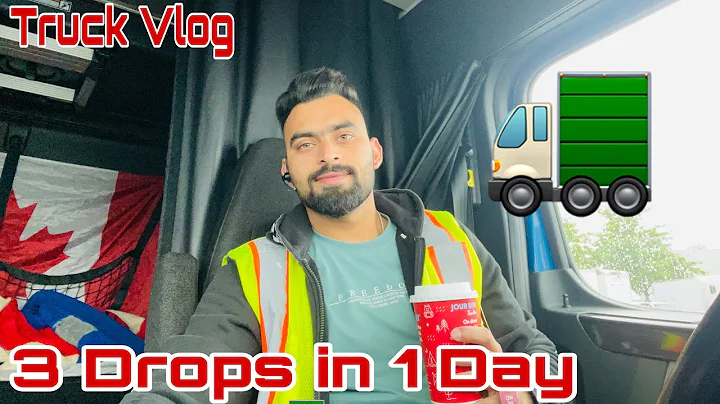 3 Deliveries In 1 Day | Truck Vlog | Brampton to P...