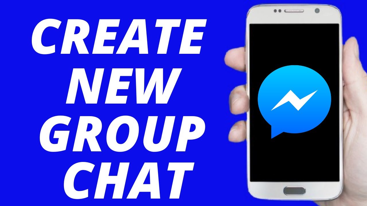 How To Create A New Group Chat On Messenger ! (Quick & Easy) YouTube
