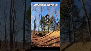 Watching kids send Pro Line 🔥💯 @JUSTSENDIT603 #mtb #ebike #adventure #viral #shorts