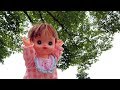 Baby doll park debut ☆ First time outside play toy☆Disney Winnie-the-Pooh,Peppa Pig