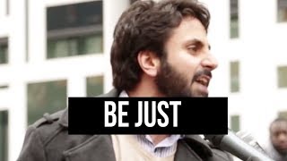 Stand for Justice [POWERFUL] - Hamza Tzortzis | #RELEASEMOAZZAM