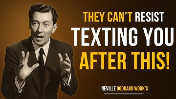 Neville Goddard: Doe DIT en ze sturen je meteen een sms! (Krachtige manifestatietruc)