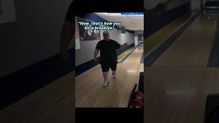 Joe teaching Chris how to hit a Brooklyn Strike properly! #bowlingfails