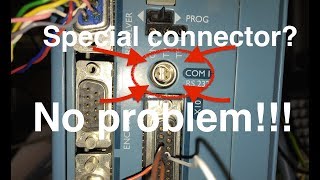 Hacked! DIY AC servo Parker SSD 635 serial COM cable