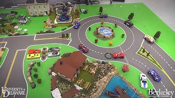 Reinforcement Learning Vehicles in the UDSSC Roundabout